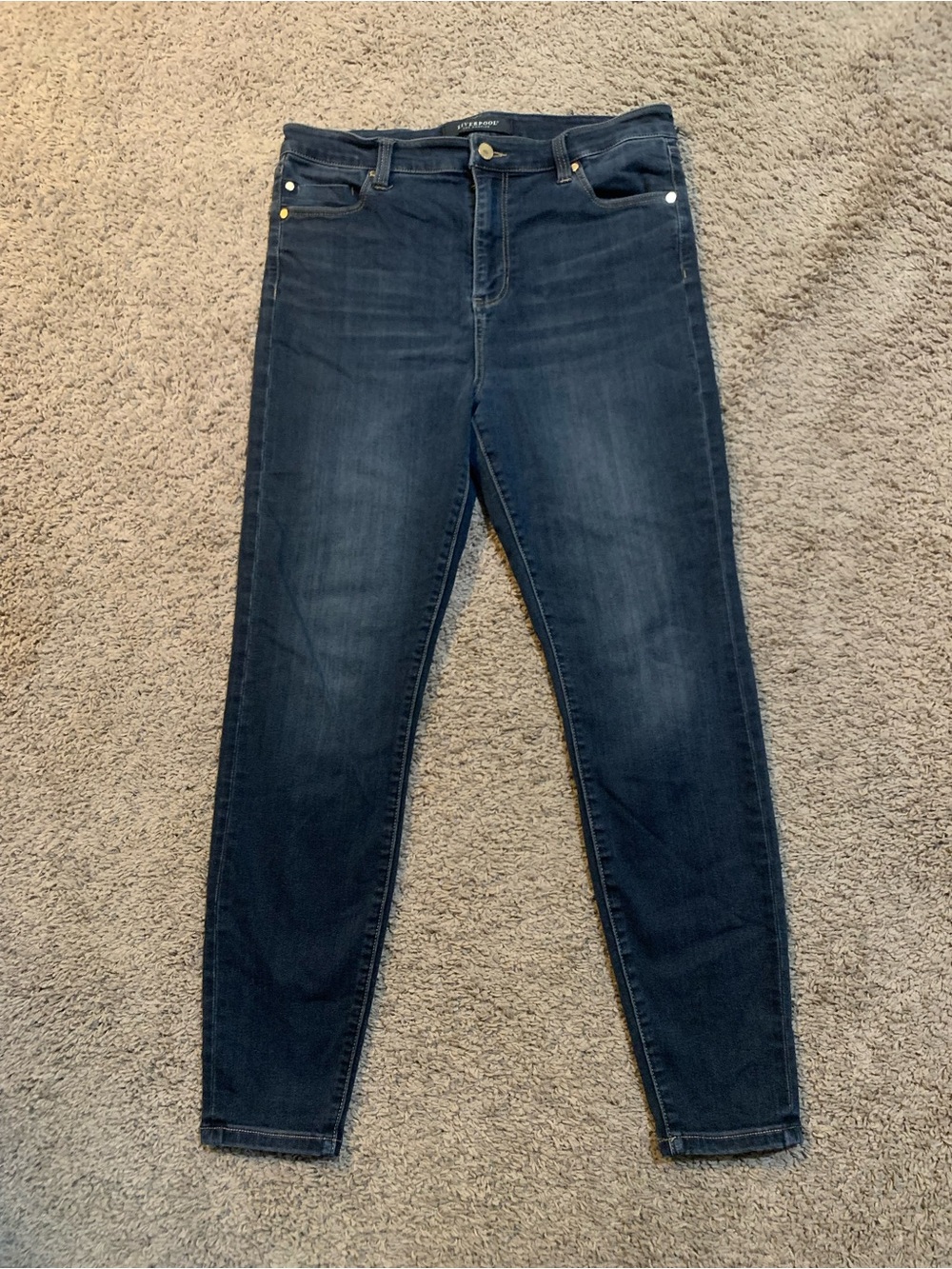 Liverpoool Los Angeles Abby Hi-Rise Ankle Jeans 12 / 31